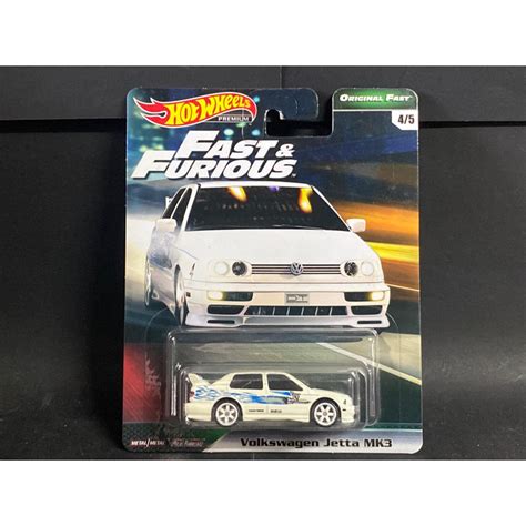 Hot Wheels Premium Fast Furious Original Volkswagen Jetta Mk Shopee Malaysia