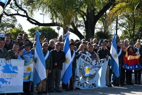 Reafirmación de los derechos sobre Malvinas Valdés encabezó acto y