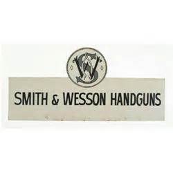 rare smith wesson handguns sign