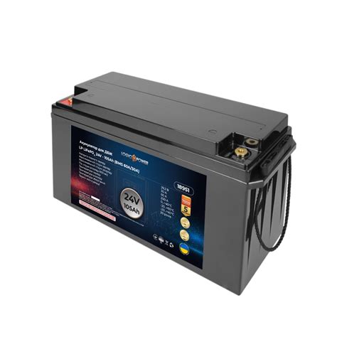 Литиевый аккумулятор 24V - 105 Ah (BMS 60A/30A) пластик купить