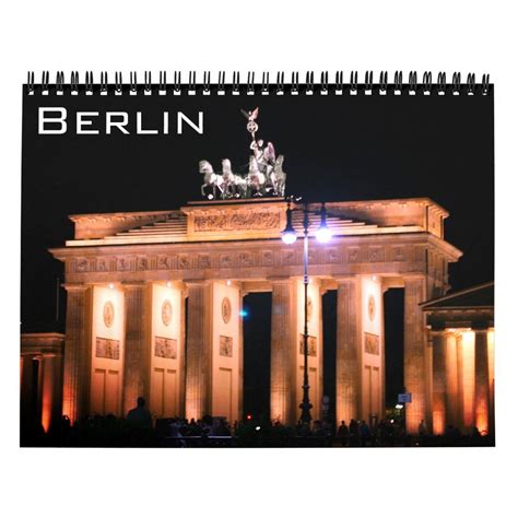 berlin germany 2025 calendar | Zazzle | Berlin germany, Germany, Berlin