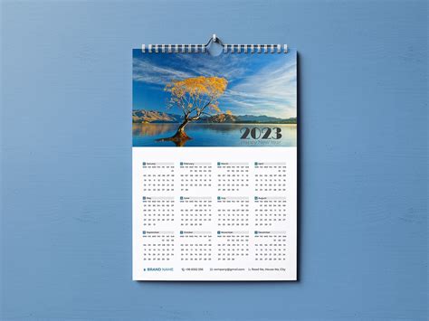 2023 Wall Calendar Design on Behance