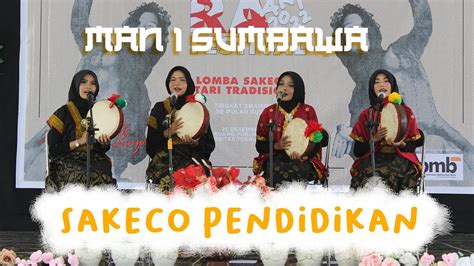 Sakeco Pendidikan Man Sumbawa Juara Psychora Art Festival