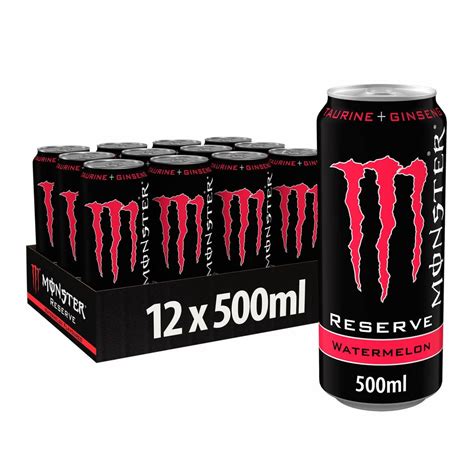 12x Monster Energy Drink Reserve Watermelon 500ml — Myshop