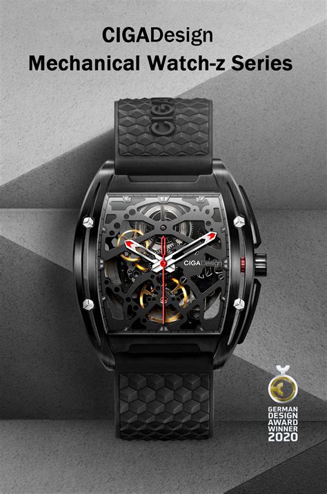 Original ciga design z series dlc hollow mechanical watch Sale ...