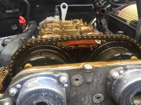 Проверка звезд ГРМ и натяжения цепи — Mercedes-Benz C-Class (W204), 1,8 ...