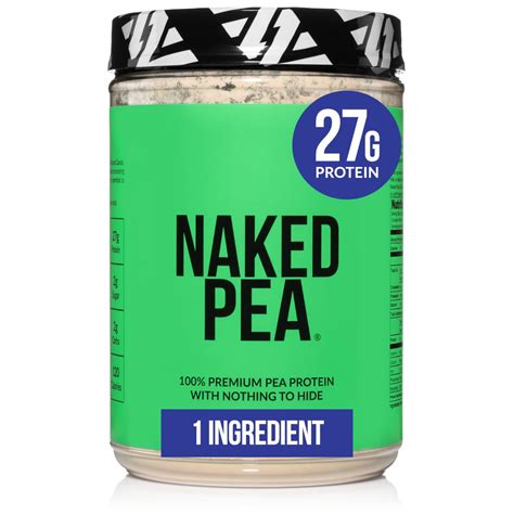Naked Pea Lb Unflavored Pea Protein Isolate Clean Plant Protein Powder For Smoothies From