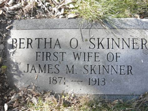 Bertha Oesterheld Skinner Homenaje De Find A Grave