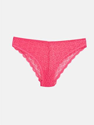 LCW DREAM LCW DREAM Pembe Dantelli Bikini Külot S4DC97Z8 VHH LCW