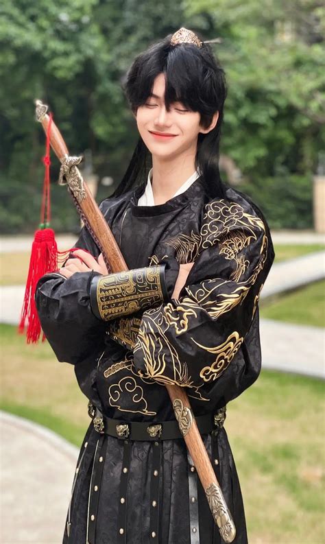 Traditional Chinese Clothing Male Cosplay Black Hanfu Dress Artofit