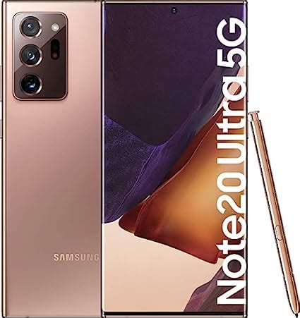 Samsung Galaxy Note Ultra G Gb Mystic Bronze Ricondizionato