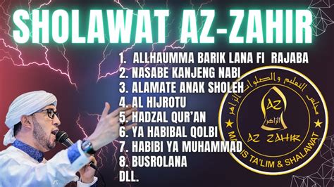 Sholawat Az Zahir Full Album Viral Full Bass Youtube