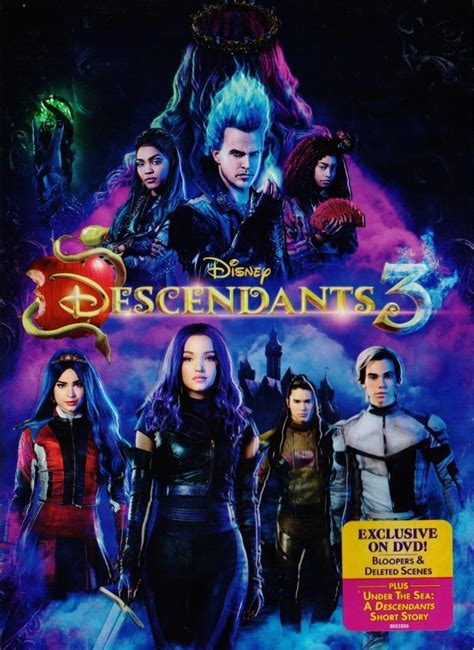 Descendientes 3 Descendants Tres Disney Pelicula Dvd 99900 En