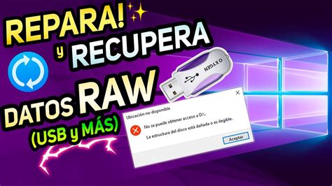 Tutorial C Mo Reparar Y Recuperar Particion Raw Recupera Sin