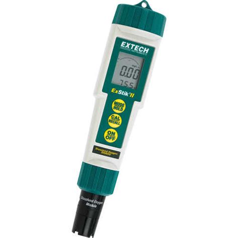 Extech Exstik Ii Dissolved Oxygen Meter Peco Sales