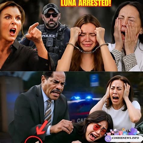 LI CALLS POLICE ON LUNA — STUNNING ARREST SHOCKS THE FORRESTERS AND