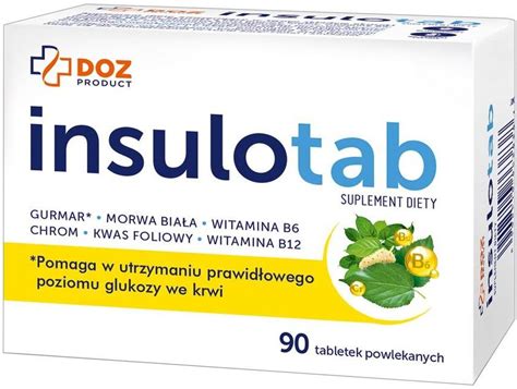 Doz Product Insulotab 90Tabl. Powlekane - Opinie i ceny na Ceneo.pl