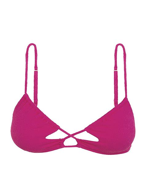 VIX PAULA HERMANNY Firenze Jane Bikini Topsize Medium Pink Editorialist