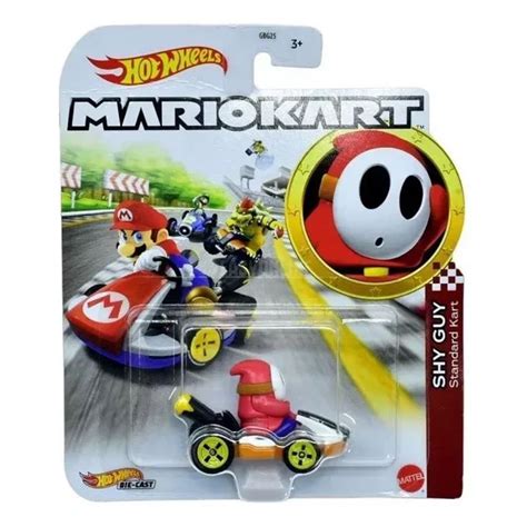 Hot Wheels Mario Kart Shy Guy Standart Kart Mattel Gbg Shopee Brasil