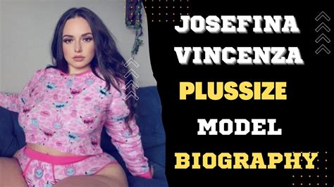 Josefina Vincenza Biography Lifestyle Age Body Measurements Career Plussize Model