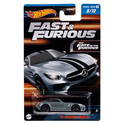 玩三工作室 風火輪 HOT WHEELS 玩命關頭 15 賓士 Mercedes AMG GT 蝦皮購物