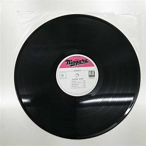 やや傷や汚れありLP シュガーベイブ SONGS SUGAR BABE 山下達郎 大貫妙子 村松邦男 鰐川己久男 野口明彦 Niagara NAL