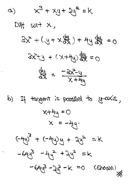 Application Of Differentiation Jc Math Tuition