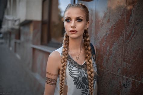 Blonde Pigtails Wallpapers Wallpaper Cave