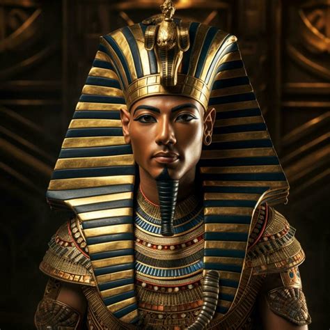 golden pharaoh  illustration  stock photo  vecteezy