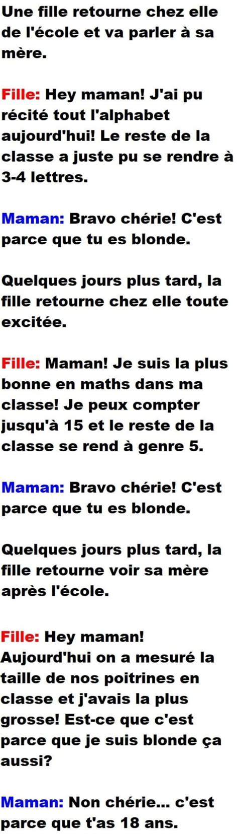 La Fille Blonde La Plus Intelligente Dans Une Classe Au Primaire
