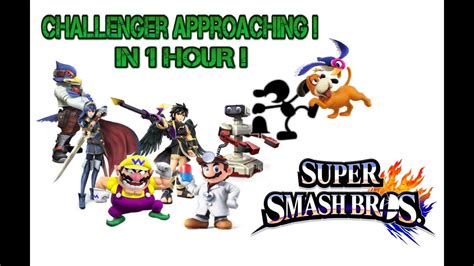 Super Smash Bros Wii U How To Unlock All Characters 1 Hour Smash