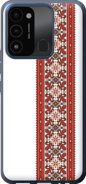 Чехол на Tecno Spark Go 2022 KG5m Вышиванка 19 силиконовый – фото ...