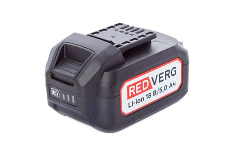 Аккумулятор Li-Ion 18V, 5.0Ач (730031) REDVERG 6672857 - выгодная цена ...
