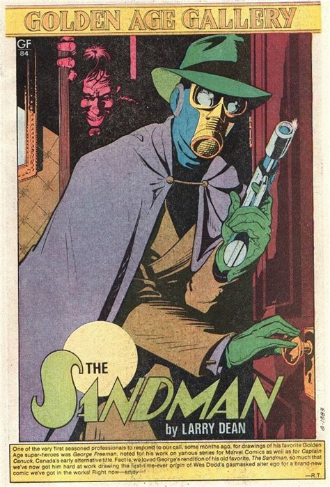 Golden Age Sandman Wesley Dodds
