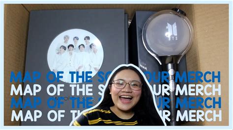 Unboxing Official Bts Mots Tour Merch Eng Sub Cc Youtube
