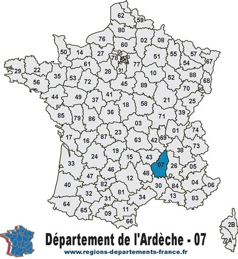 departement de lardeche   localisation carte