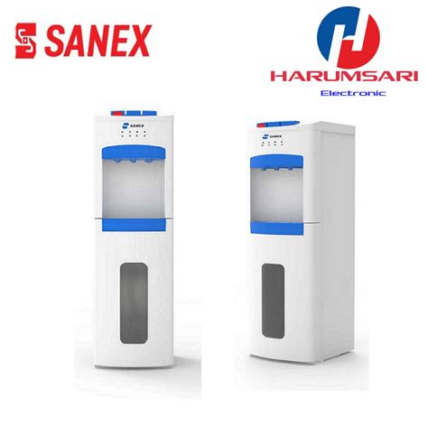 Jual SANEX Dispenser Air Galon Bawah 3 Kran Panas Dingin Normal Hot