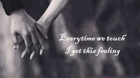 Everytime We Touch Lyrics Video YouTube