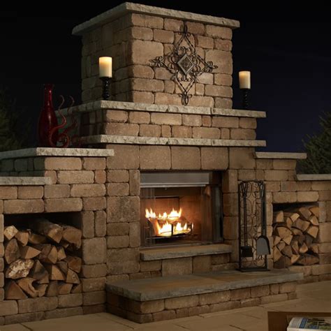 Easy Outdoor Fireplace Design Plans | CAD Pro