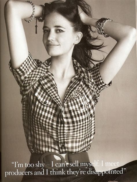 Eva Green Hot Cleavage Magazine Photos Of Vogue Uk January