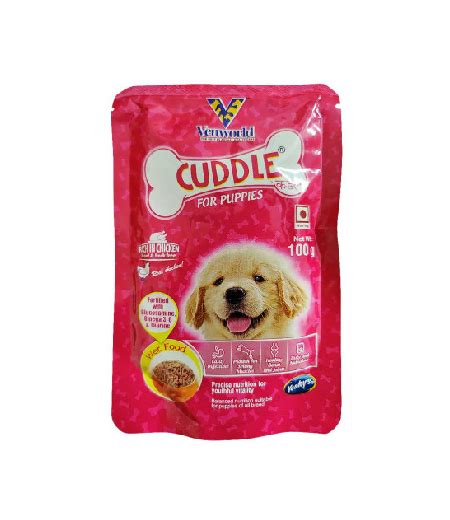 Venkys Cuddle Puppy Wet Food Nappets India