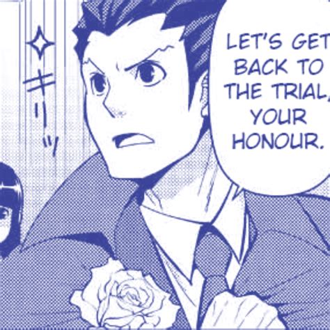 Phoenix Wright Manga Icon Phoenix Wright Cute Profile Pictures