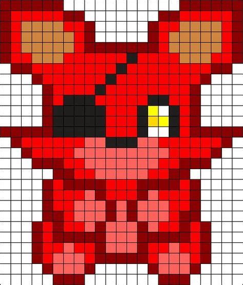 13 Fnaf Pixel Art Ideas Pixel Art Perler Bead Art Perler Bead Templates