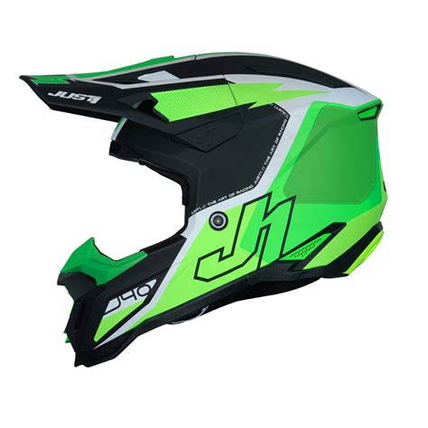 Just-1 J40 Flash Helmet Green JO6060170291002 Offroad Helmets | MotoStorm