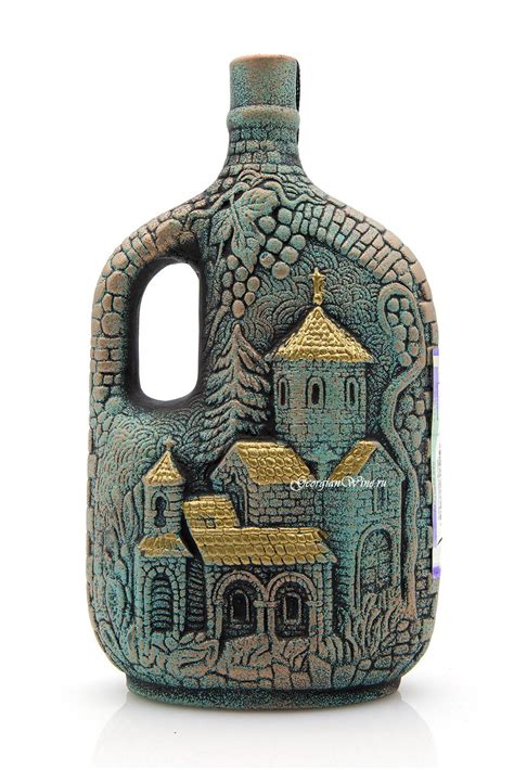 Купить Купить Грузинское вино Милдиани Саперави кувшин Монастырь 0.75 л ...