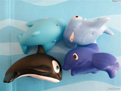 Lubby Набор игрушек для купания "Морской мир" - «Развивающие игрушки ...
