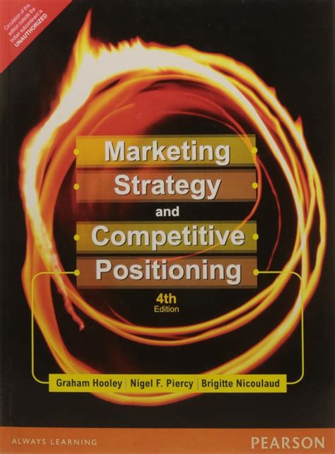 marketing strategy  competitive positioning hooley
