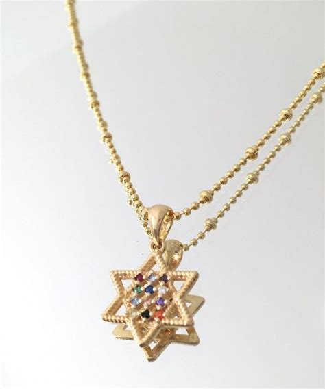 Star Of David Twelve Tribes Breastplate