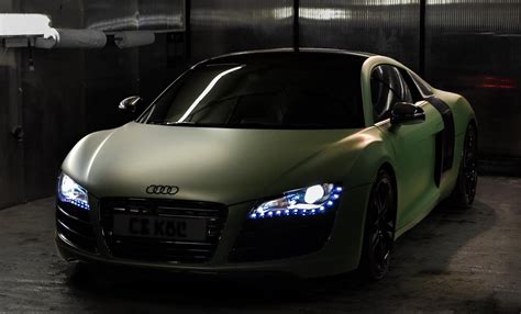 Matte Fanatic Matte Army Green Audi R8