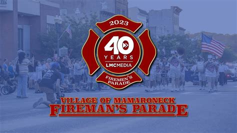 The Village Of Mamaroneck Firemen S Parade 2023 YouTube